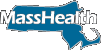 Logotipo de rodapé do MassHealth